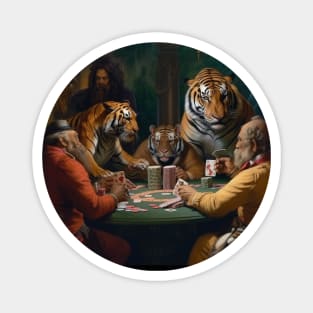 Poker With A Tiger Magnet